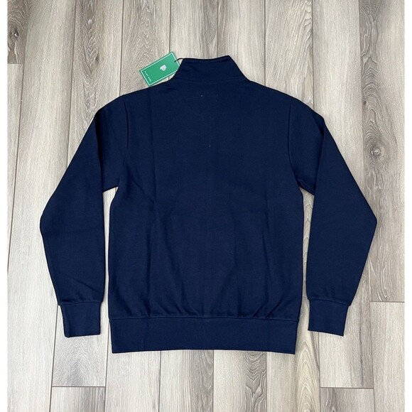 Flint Park Blue Full Zip Athletic Golf/Tennis/Pickleball Sweatshirt Mens S NEW - Picture 3 of 8